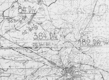 13.03.1942 г. (Немецкая карта).