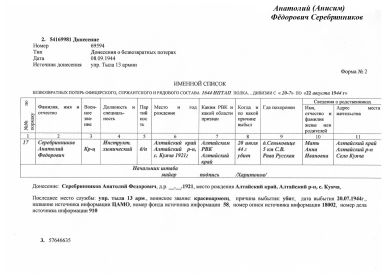 с сайта ОБД Мемориал   obd-memorial.ru