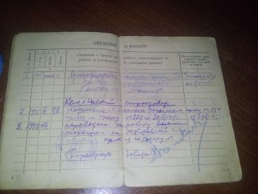 Трудовая книжка