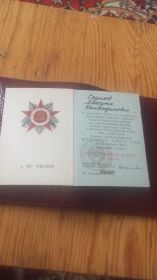 Орденская книжка