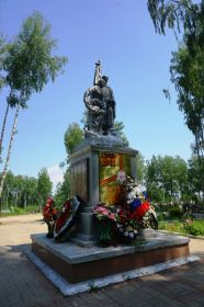 Братская могила в пос. Полотняный завод Дзержинского района Калужской области