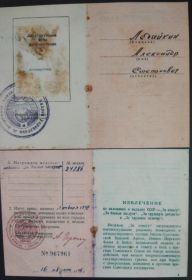 Медаль за боевые заслуги