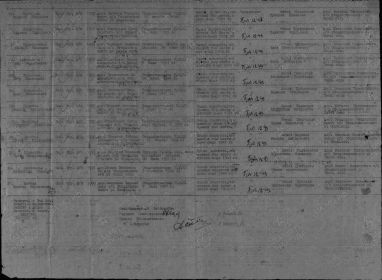 Именной список о безвозвратных потерях от 10.11.1947. Лист 2, см. п.26