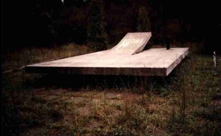 Братская могила у села Чабди, Венгрия, где похоронен Алексей Иванович Христофров вместе с 1500 бойцами Красной Армии