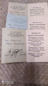 Приказы участникам боев за освобождение Венгрии