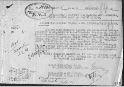 Именной список безвозвратных потерь