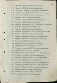 Указ Президиума Верховного совета СССР от 06.11.1947 года о награждении Орденом Отечественной войны II степени