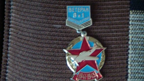 ветеран 8 и 1 вздушных армий