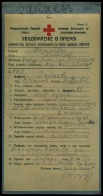 04.01.1915г. Хирургический госпиталь при Ряжском винном складе , Ряжский уезд, Рязанской губ.