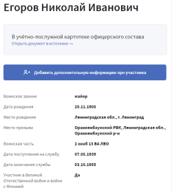 Информация с сайтов Минобороны