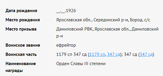 Информация с сайта Минобороны