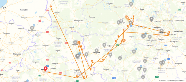 Боевые действия в составе: ЗапФ