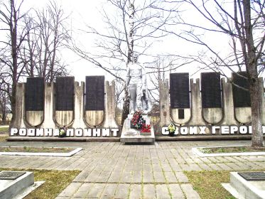 Место захоронения красноармейца Алёхина Александра Васильевича