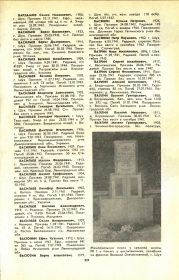Печатная книга памяти