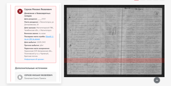 Информация с сайтов Минобороны