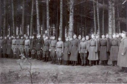 Советские войны 376 стрелковой дивизии