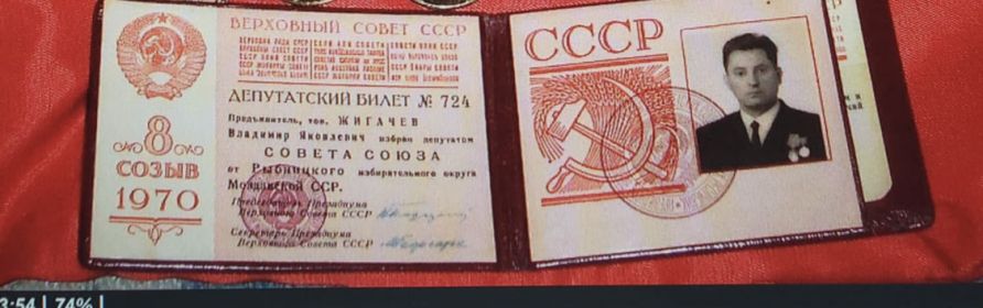 Депутатский Билет СССР