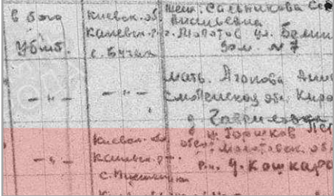 Скриншот донесения о потерях, подписанное командиром 58 заградительного отряда майором Севастьяновым