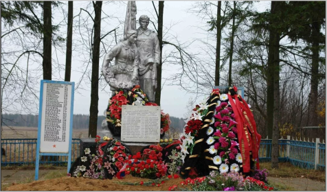 Место захоронения красноармейца Задорина Никифора Аверьяновича 365-й стрелковой дивизии