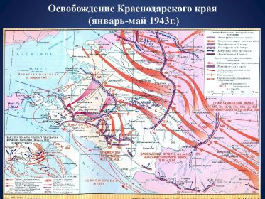 Освобождение Краснодарского края. Январь - май 1943 г.