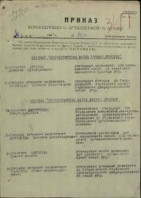 первая страница приказа