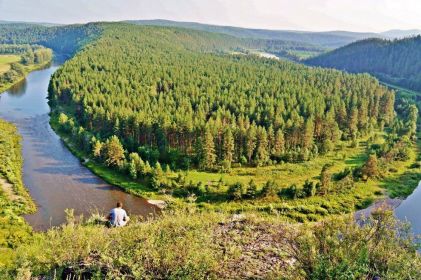 Река Инзер. Белорецкий район.