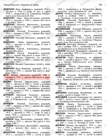 стр из книги "Память" по Невьянскому району