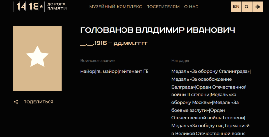 Галерея Дороги Памяти