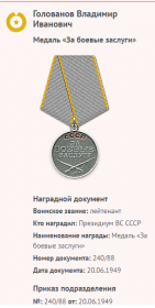 Информация с сайта Память народа