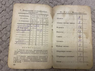 красноармейская книжка