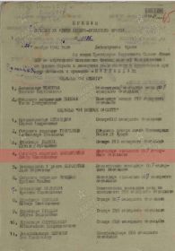 Приказ войскам 11 армии СЗФ