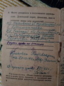 Красноармейская книжка