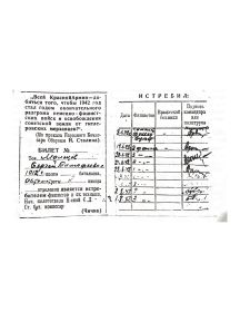 Билет истребителя