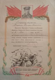 Благодарность