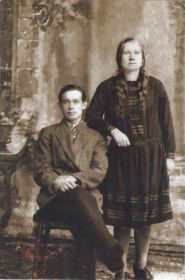 Шлёнкин Василий Васильевич и сестра Наталья