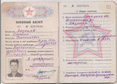 Военный Билет,