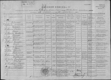 Донесение 164-й сд о безвозвратных потерь-поименный список