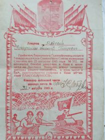 Благодарность