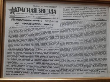 Газета "Красная Звезда"