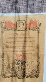 Благодарственное письмо: за овладение городом Умань, за овладение городом Вапнярка, за форсирование реки Днестр