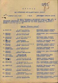 Приказ 110 стрелковой Верхнеднепровской дивизии № 09Н от 27.02.1945