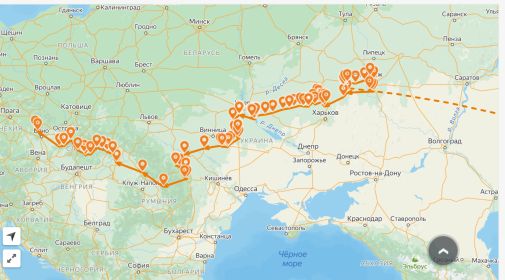 Фронтовой путь