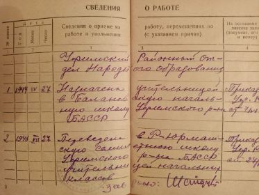 Трудовая