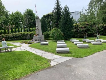 Кладбище Вестре Гравлюнд, город Осло,здесь покоится сейчас Виктор Васильев