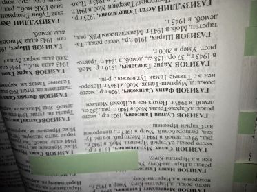 Страница солдата из Книги памяти солдат Мензелинского района Татарской АССР