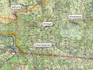 схема боев 110 стрелковой дивизии в ноябре 1943г.