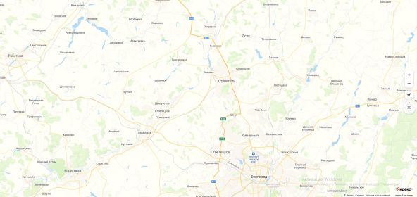 Карта Белгородской области