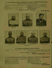 Документ о военнопленных. Бежал из плена.