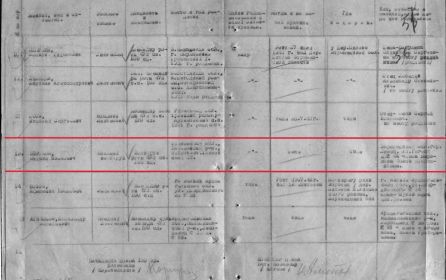 Донесение о безвозвратных потерях (№13)