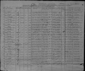 Именной список безвозвратных потерь личного состава Красной Армии Кинешемского РВК, Ивановской обл.